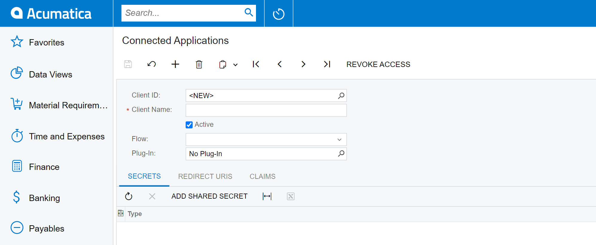 acumatica-oauth-form