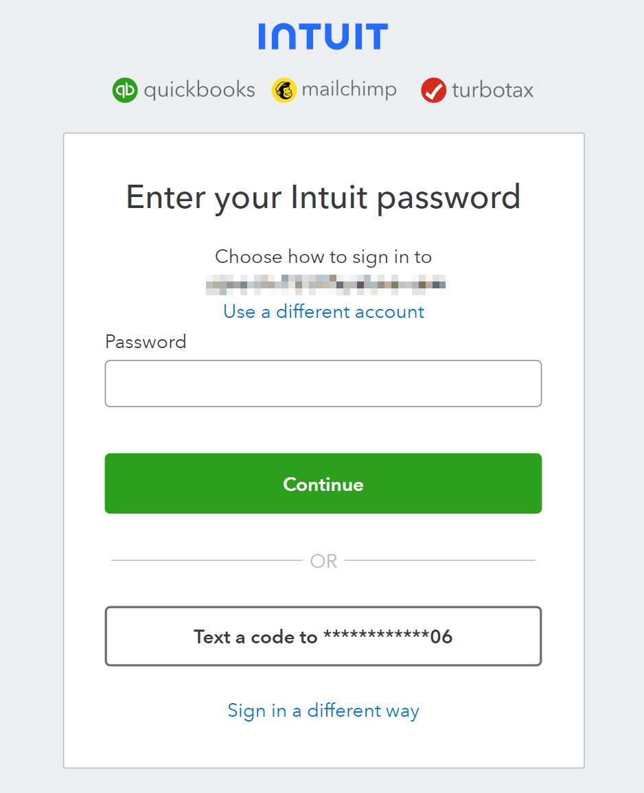password